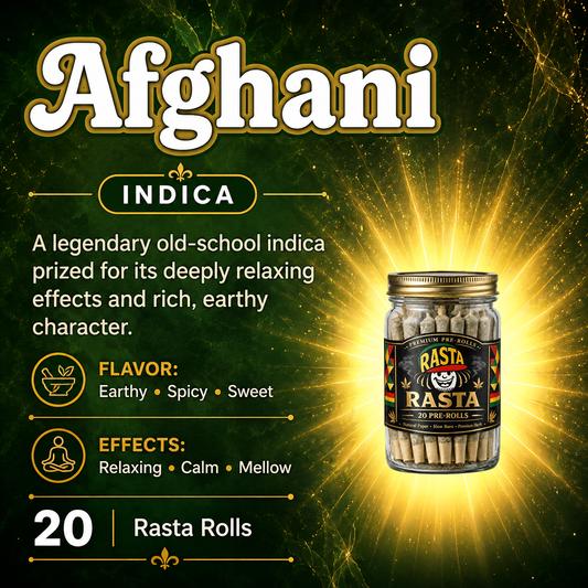20 Pack of Rasta Rolls