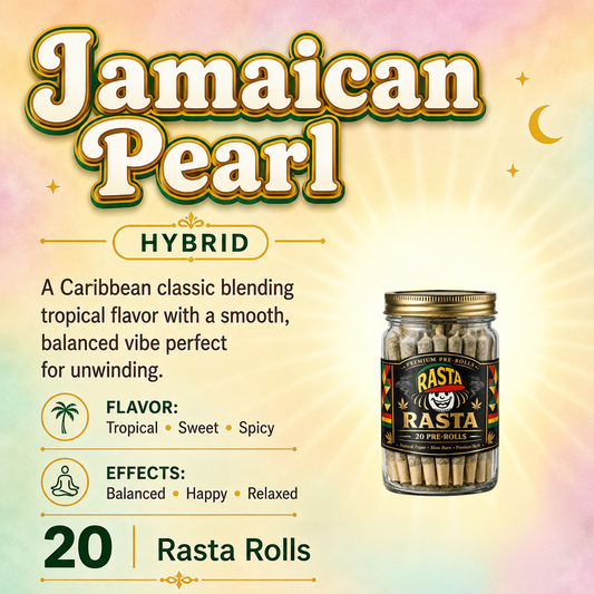 20 Pack of Rasta Rolls