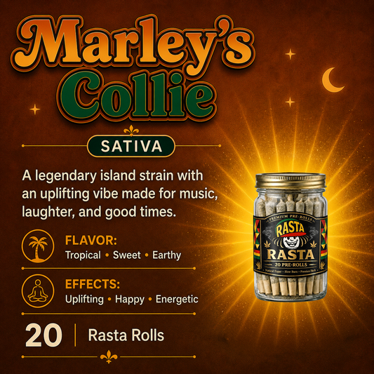 20 Pack of Rasta Rolls