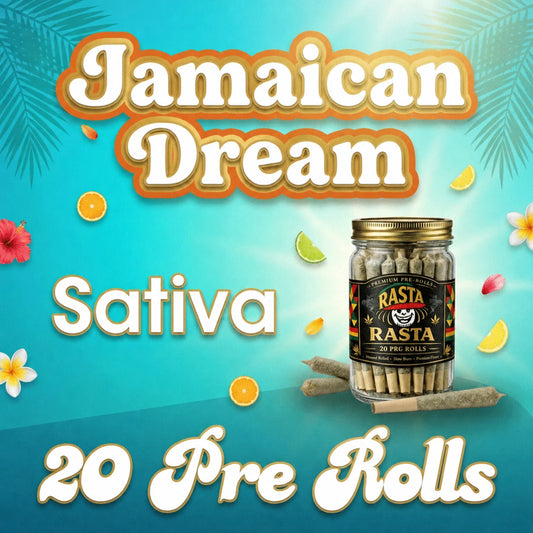 20 Pack of Rasta Rolls